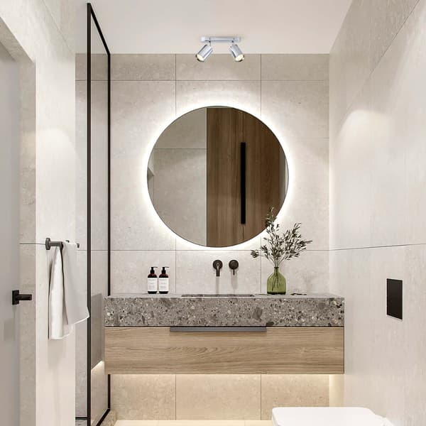 BELIZE REFLEKTOR IP44 2 GU10 KROM LJUS PRESTIGE LP-734/2W CH