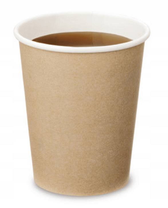 Engångs papperskopp för kaffe kraft 300 ml 50 st