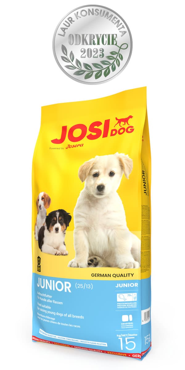 Josera JosiDog torrfoder för hundar Junior 15 kg