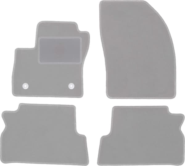 Harmaat auton matot Ford C-MAX MK2 minivanille (2011-2015)