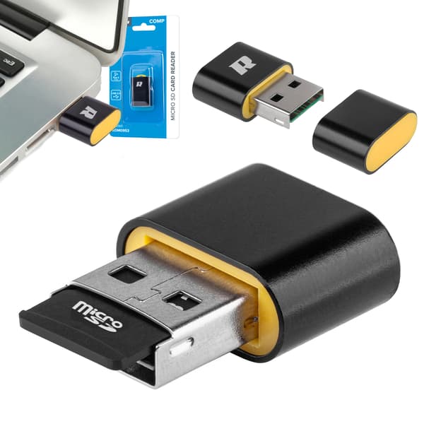 Rebel Comp R60 mini kortlæser micro SD USB 2.0 480Mb/s