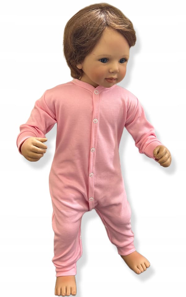 romper 104 knappet romper lille romper uden fødder romper pink pyjamas