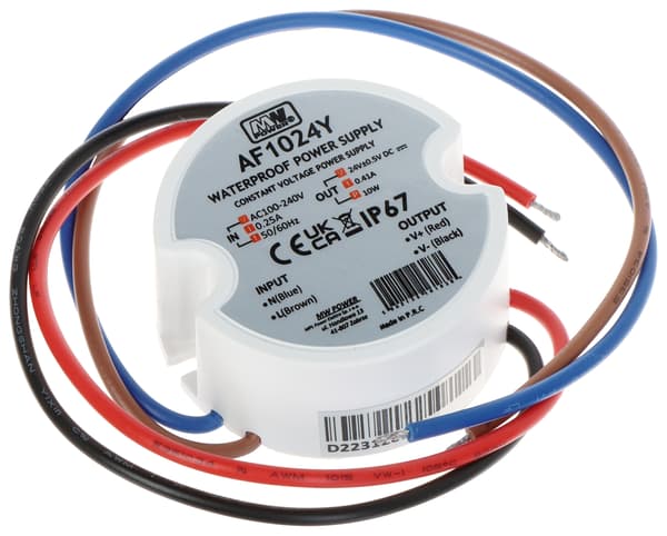 Skiftestrømforsyning 24V/0,41A-TP-V2 MW effekt