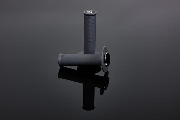 Renthal MX Grips Original Lock-On Medium täysi timantti harmaa