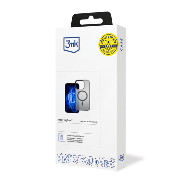 Apple iPhone 16 Pro Max - 3mk Frosty MagCase musta