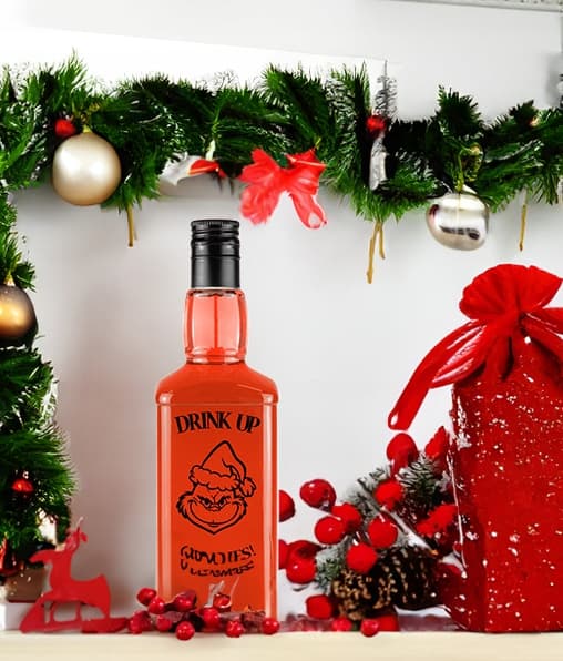 20x Daniel juleflasker 500ml med tryk til vintinktur