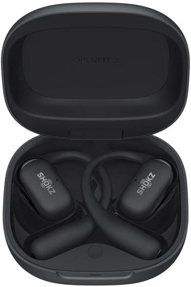 Shokz OpenFit 2 trådløse øretelefoner sort