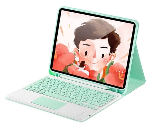 Tastatur-touchpad-etui til Apple iPad 10.2 7/8/9 generation
