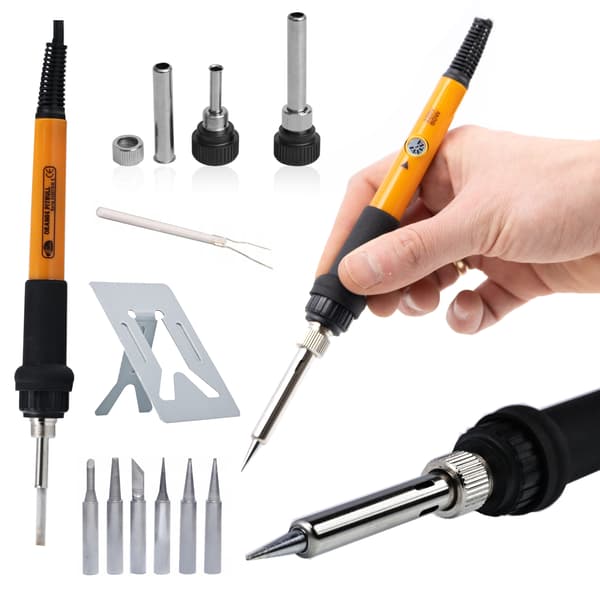 Rosfix precisionslödkolvsats med potentiometer 10-i-1 OP60W PE2