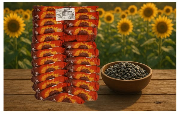 Solsikkekerner med krydderier 150 g. SONPEX 25 stk.