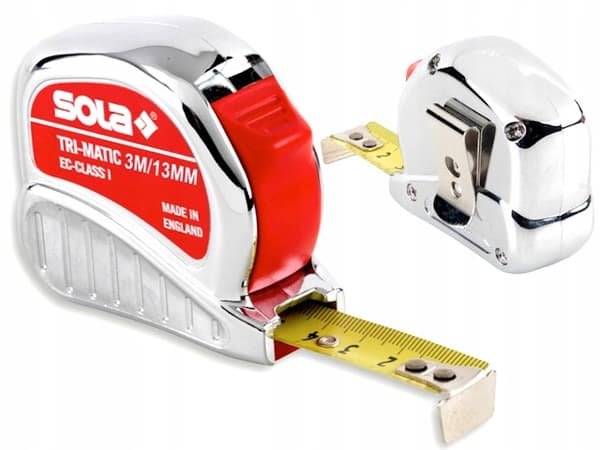 SOLA TRI-MATIC 3m rullemålebånd