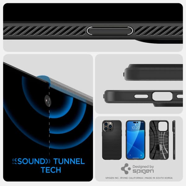 SPIGEN LIQUID AIR IPHONE 14 PRO MAX MATTA MUSTA