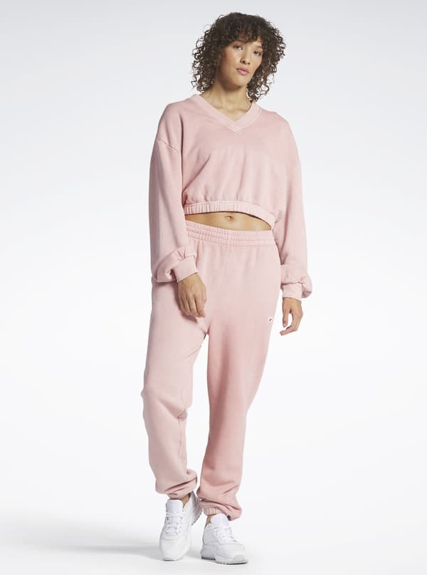 REEBOK DAM ROSA KORT BOMULLSTRUTA M 0A9A4_A* BACKGROUNDS
