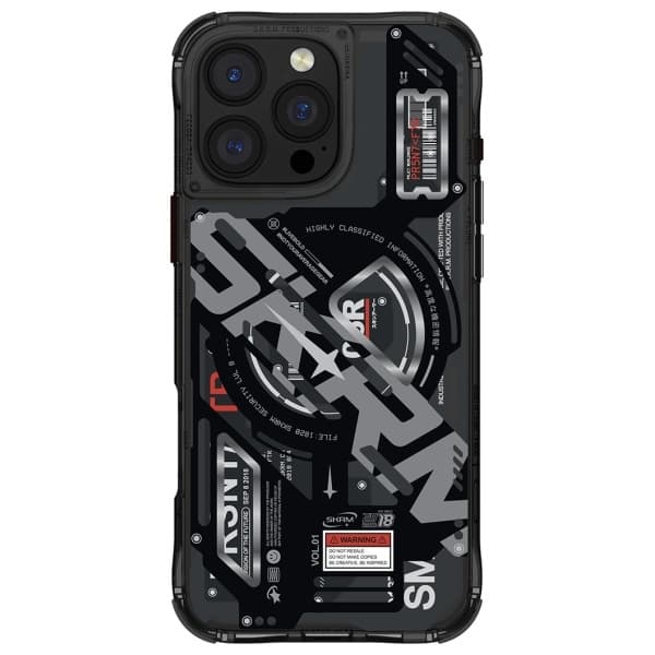 Skinarma Ekho iPhone 16 Pro 6.3 Magnetisk Opladningsetui Sort