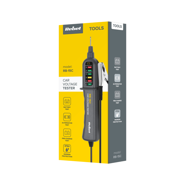 Jännitteen osoitin Rebel Tools RB-15C
