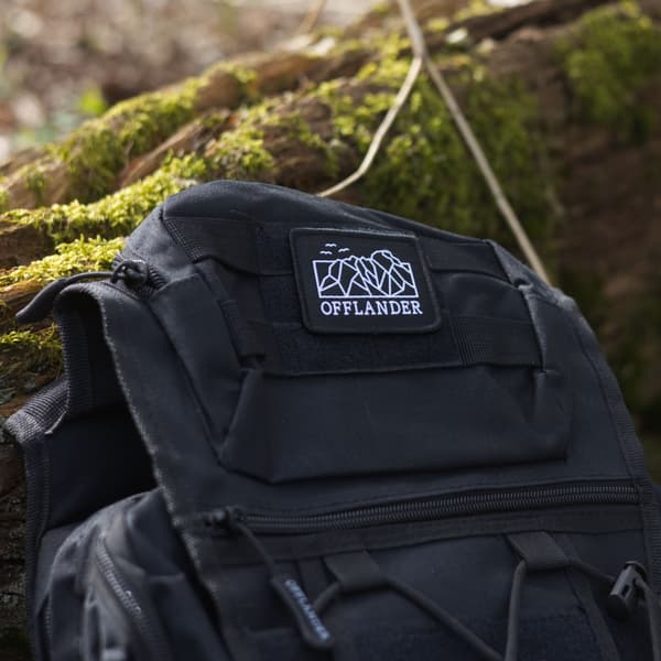 OFFLANDER vandringsrygsäck survival hiker 25L svart