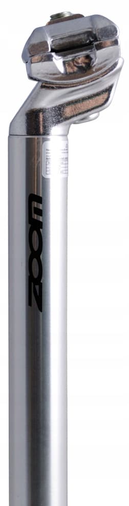 ZOOM SADELPOST 27,0 x 400 MM SILVER MED OK