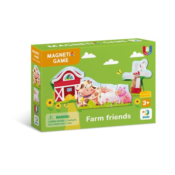 Magnetiskt spel. Farm Friends 200255