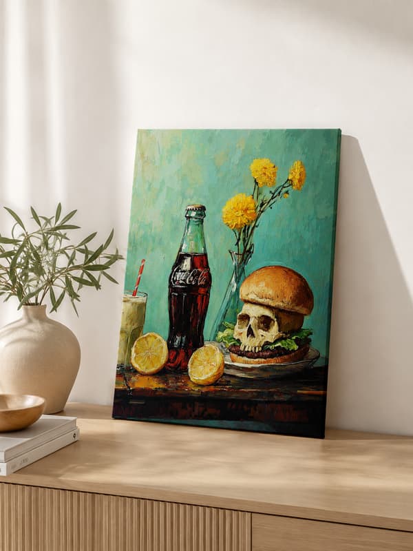 Målning med siffror tavlor Evighet och Begär 40x50cm