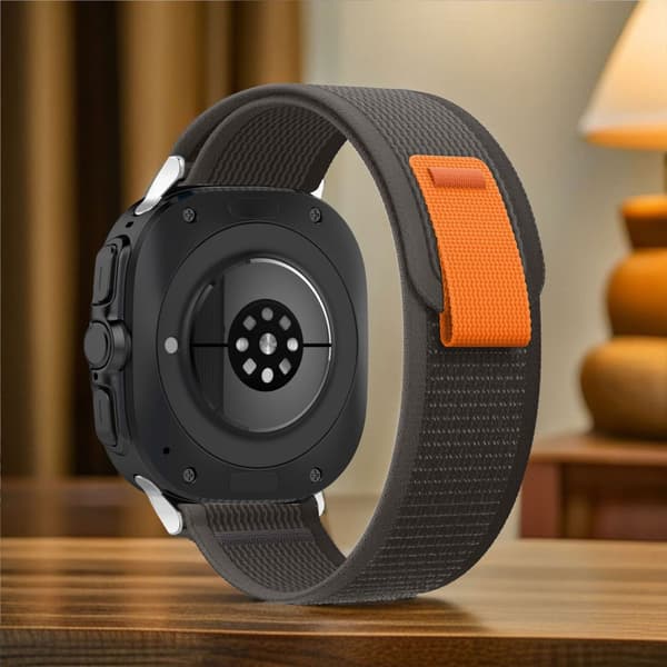 TECH-PROTECT NYLON SAMSUNG GALAXY WATCH ULTRA (47 MM) SORT/ORANGE