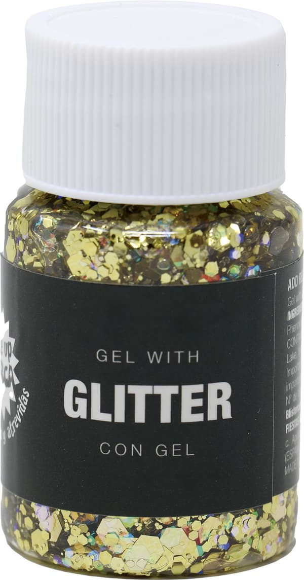 GOLD Glitter -geelikoristelu 20g