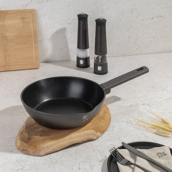 TITANIUM DYB STEGEPANDE 28CM BERLINGER HAUS BH-8121 ANTRACIT