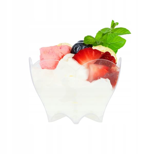 KOPPER OG BEHOLDERE TIL DESSERTER 90 ml 24 stk. QUEEN-kop til snacks