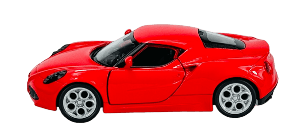 WELLY ALFA ROMEO 4C PUNAINEN 1:34 43676
