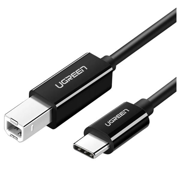 USB 2.0 CB UGREEN US241 tulostinkaapeli 2m (musta)