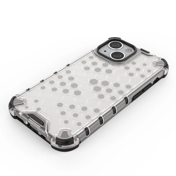 Honeycomb Armored Case med Gelram iPhone 13 Mini Röd