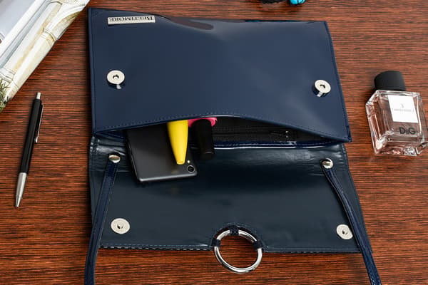 Original dame clutch med stiv rem