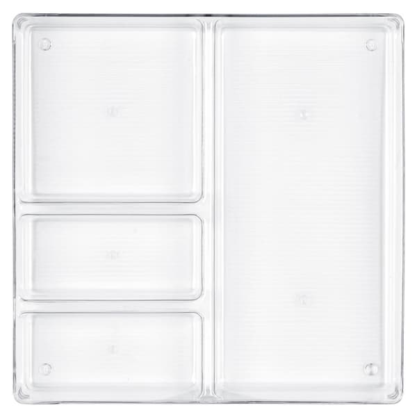 Organizer til skuffe med rum 31x31x5,5 cm 3 stk.