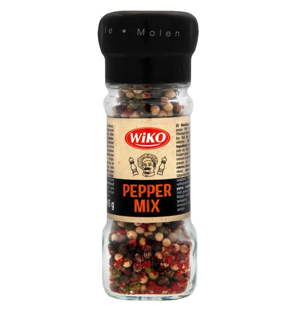 Wiko värilliset pippurit mausteella ja myllyillä 45 g