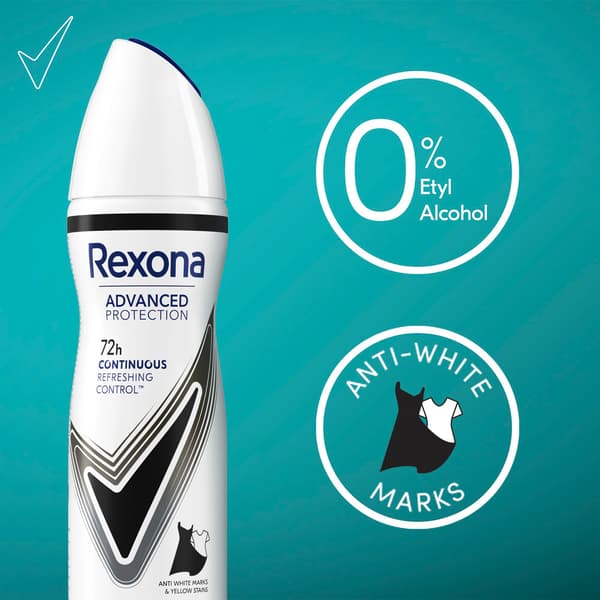 Rexona Spray Invisible Black och White 150ml