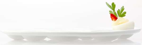 ÆGGETALLERKEN PORCELÆNS ÆGGETALLERKEN