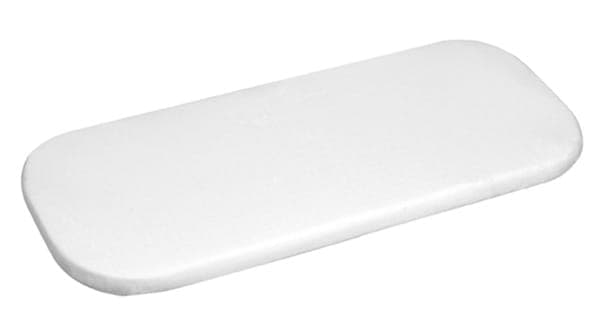 Frottélagen til vuggemadras 90x40x4 hvid