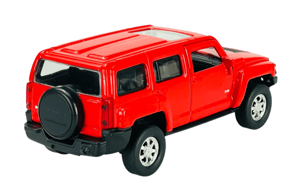 Welly Hummer H3 Punainen 1:34 43629