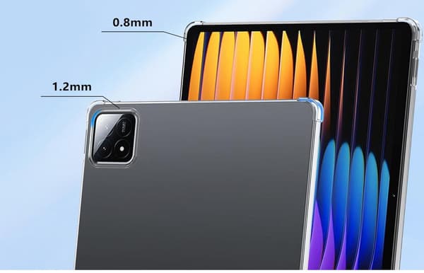 TRANSPARENT SILIKONE BAGCODE til XIAOMI PAD 7 / 7 PRO 11.2" 2025