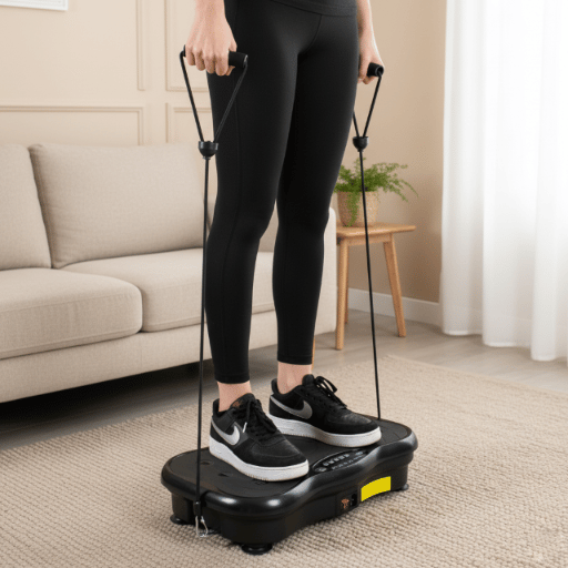 Vibratioalusta Vive Fitness musta
