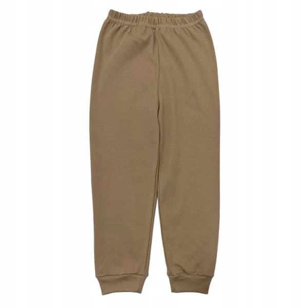 Drenge træningssæt 110 2-delt bomuld 100% tryk TRACTOR BEIGE