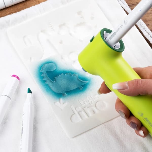 Airbrushtextilier - refillförpackningar - 12 färger