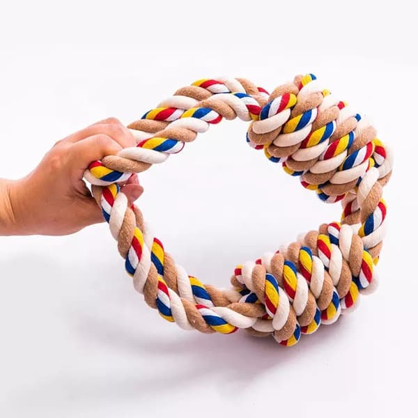 Koiran purulelu solmuilla 60cm PURULELU XXL