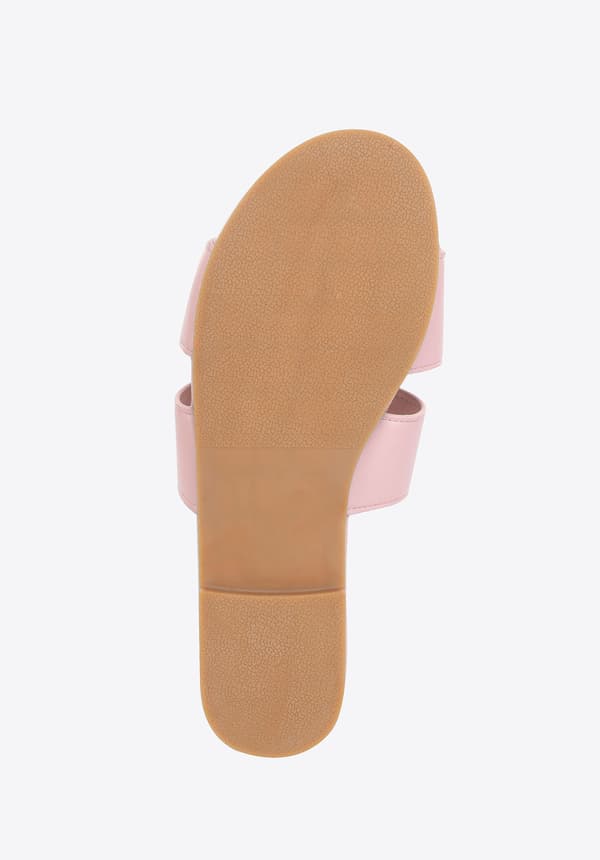 Wittchen Dames Pink Flip-Flops med Økologisk Læder