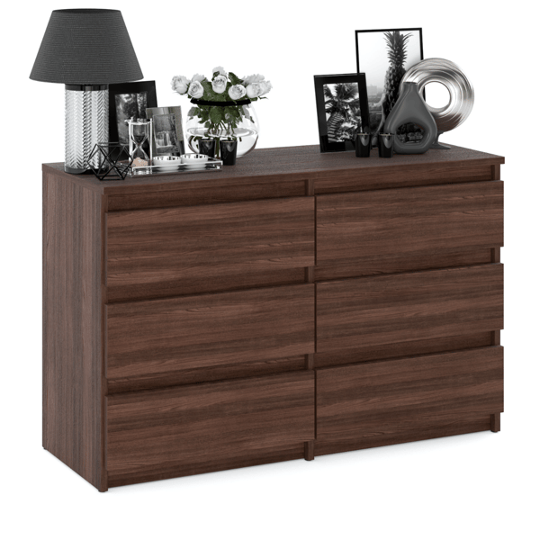Kommode "HIT" 6 skuffer 100 cm wenge eg