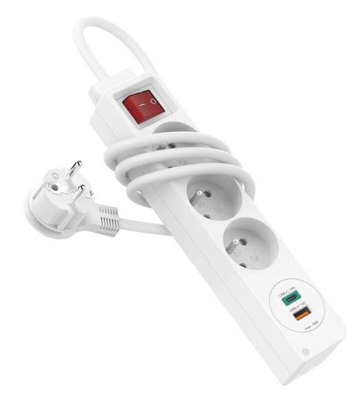 Rasia HAMA 44133757 3gn, 2xUSB C/A 1.5m