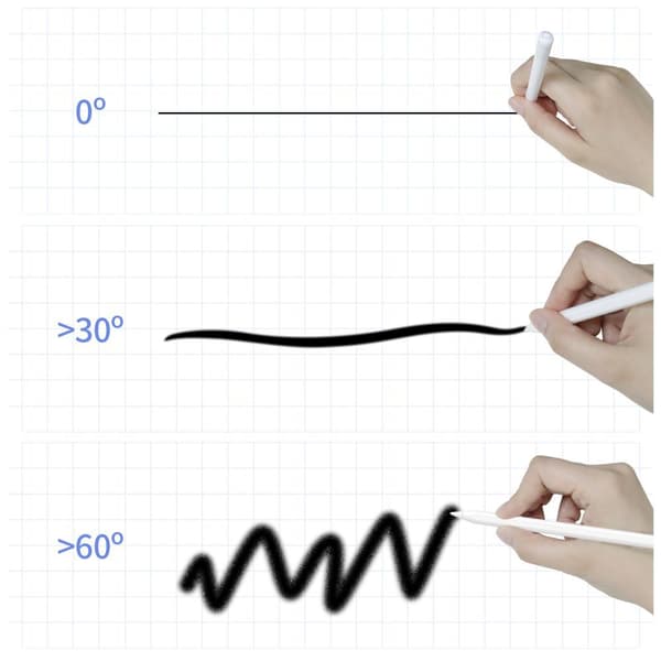 TECH-PROTECT DIGITAL MAGNETISK STYLUS PEN TIL 2 IPAD, HVID
