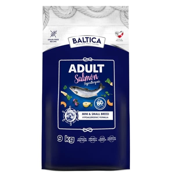 Torrfoder för hundar Baltica Excellent Hypoallergenic 9 kg