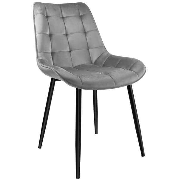 NORMAN Velvet grafit sammetsstol