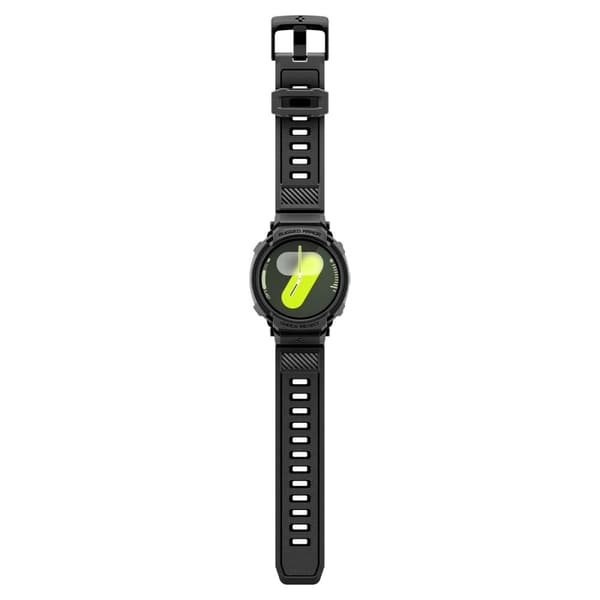 Spigen Rugged Armor Pro Rem til Samsung Galaxy Watch 8 40mm - Mat Sort