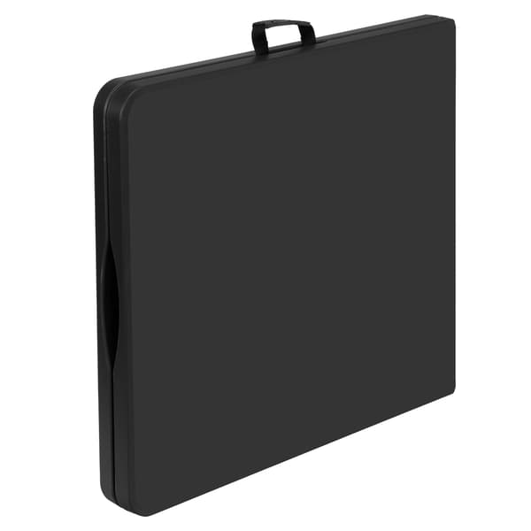 RICO cateringbord, der kan foldes ind i en kuffert, 150 cm, sort